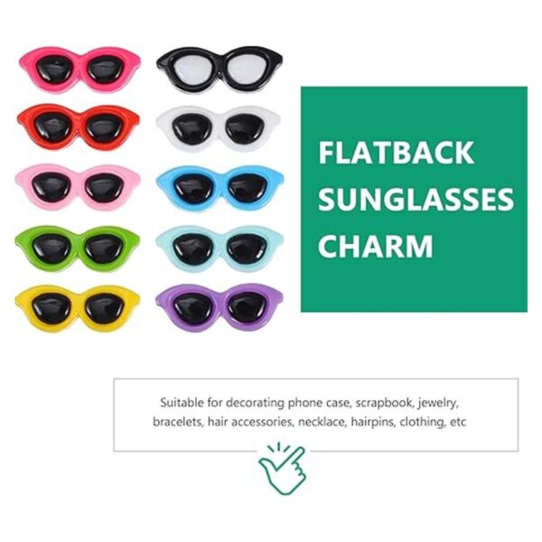 TOYANDONA Abalorio para gafas de sol 40 unidades adornos