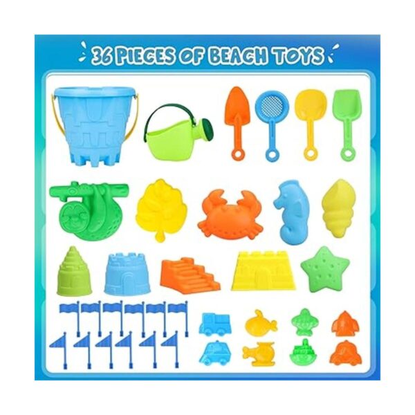 TOY Life Juguetes de playa para niños juguetes de arena_5