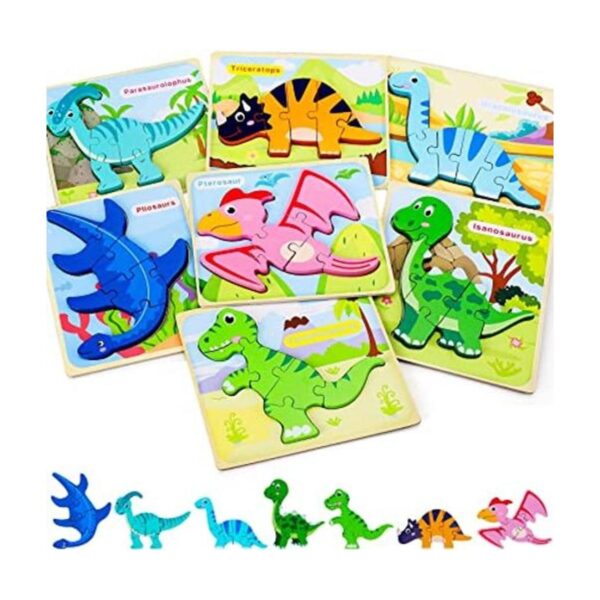 TOY Life Rompecabezas de dinosaurio para niños_1