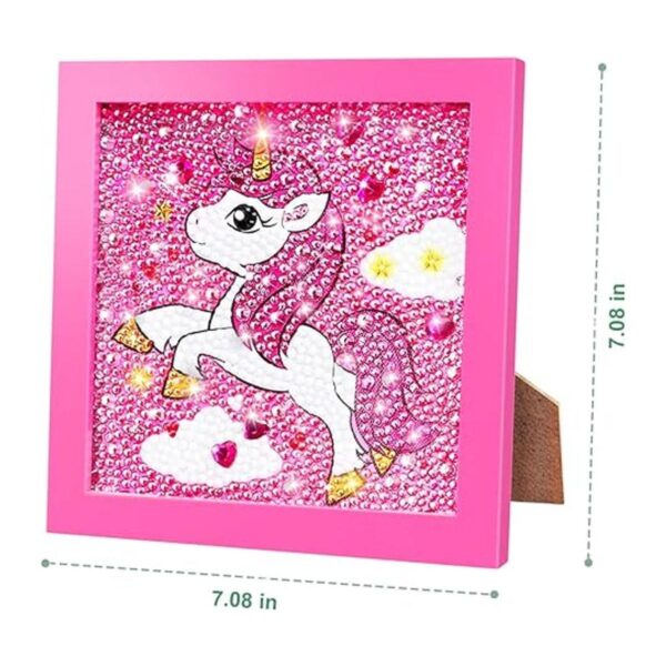 TOY Life Pintura de diamantes 5D para niños con marco de_6