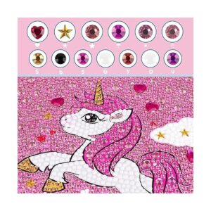 TOY Life Pintura de diamantes 5D para niños con marco de_3