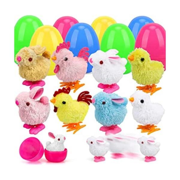TOY Life Huevos de Pascua rellenos de pollitos y conejitos_1