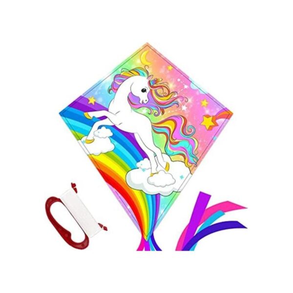 TOY Life Unicorn Kite for Kids Easy to Fly Large Kids_1