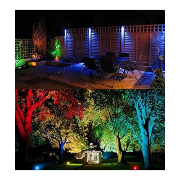 Foco LED de paisaje de color para exteriores 120 V 25 W_4