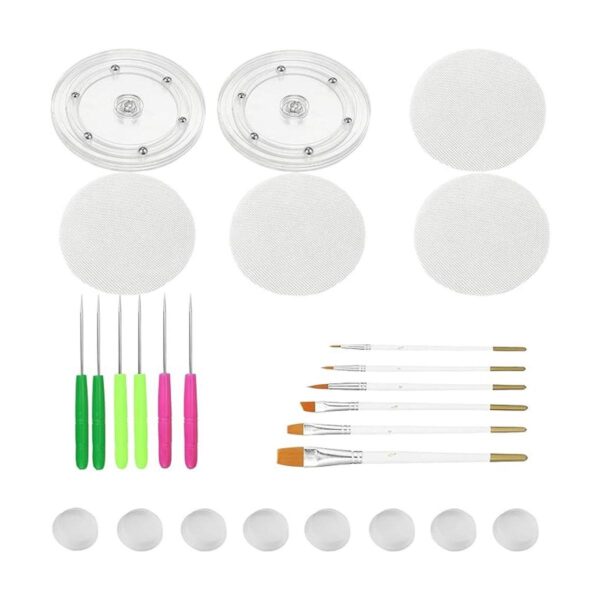 Suministros del kit de decoración de galletas que incluye_1