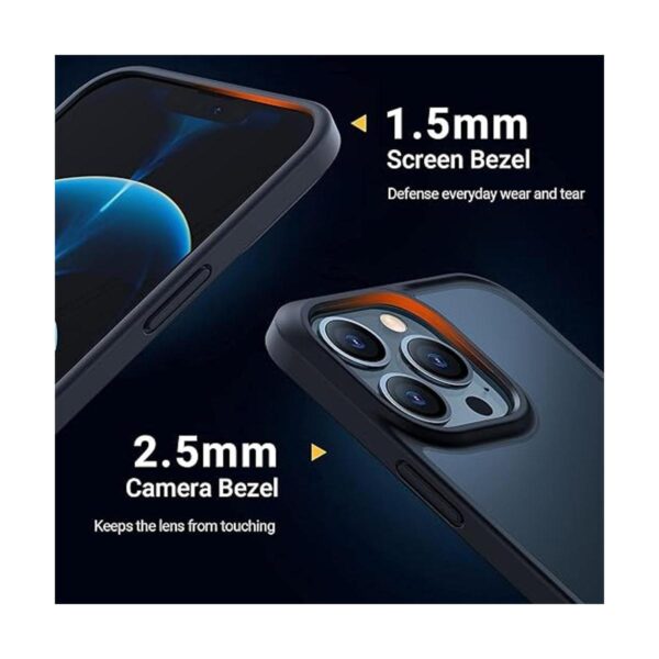 Torras Funda a prueba de golpes compatible con iPhone 13_5