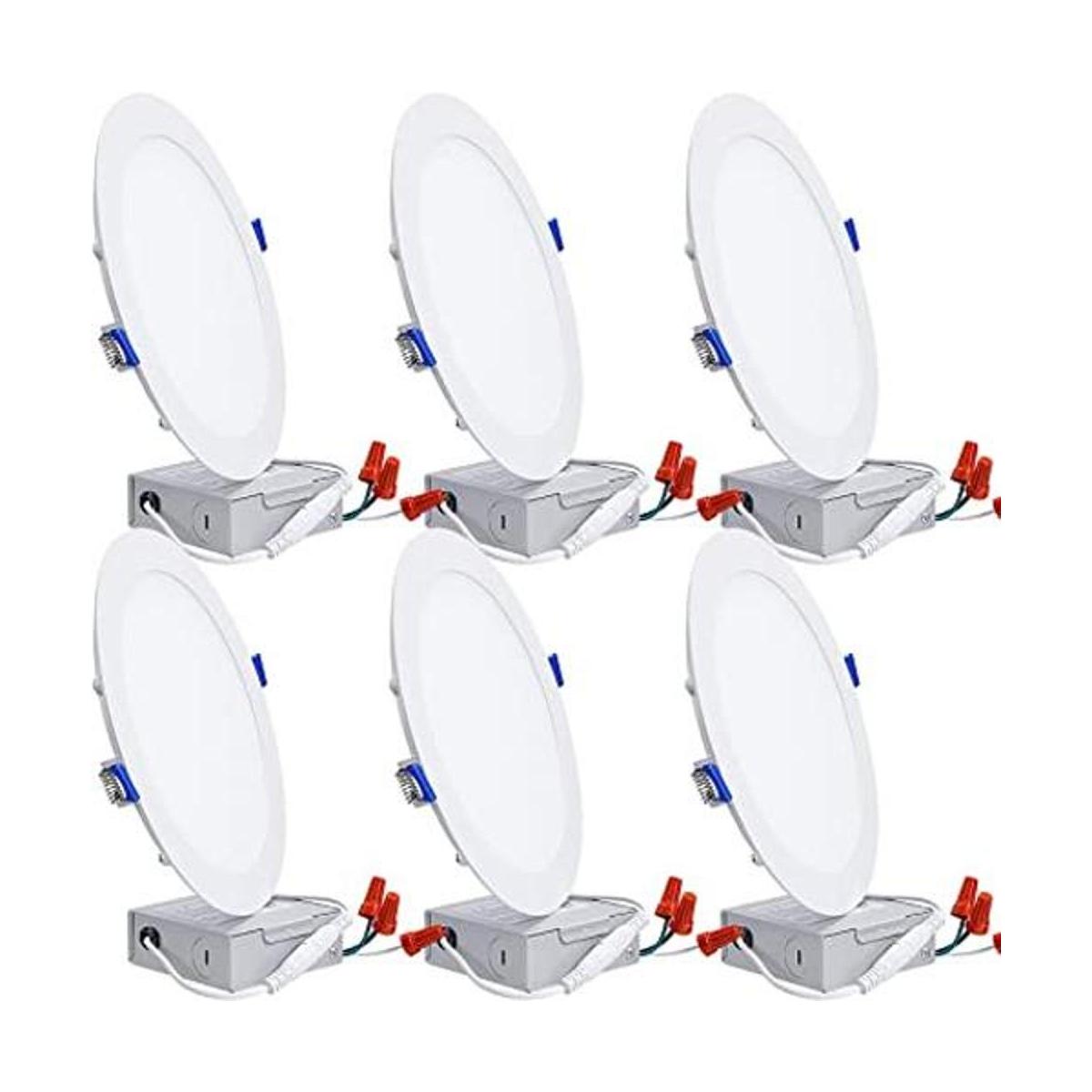 TORCHSTAR Luz de techo empotrable de 18W de 8 pulgadas