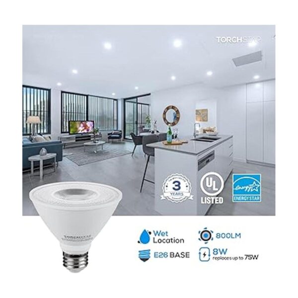 TORCHSTAR PAR30 Bombilla LED de cuello corto CRI90_3