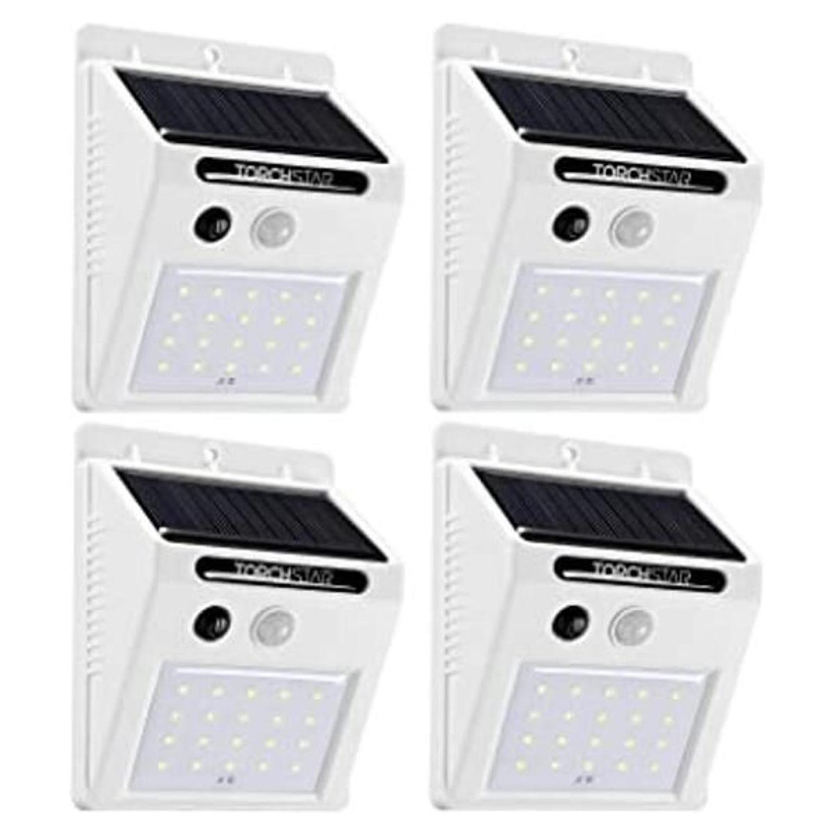 TORCHSTAR Luz LED con sensor de movimiento solar para