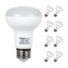 TORCHSTAR Paquete de 8 bombillas LED regulables BR20 7.5_1