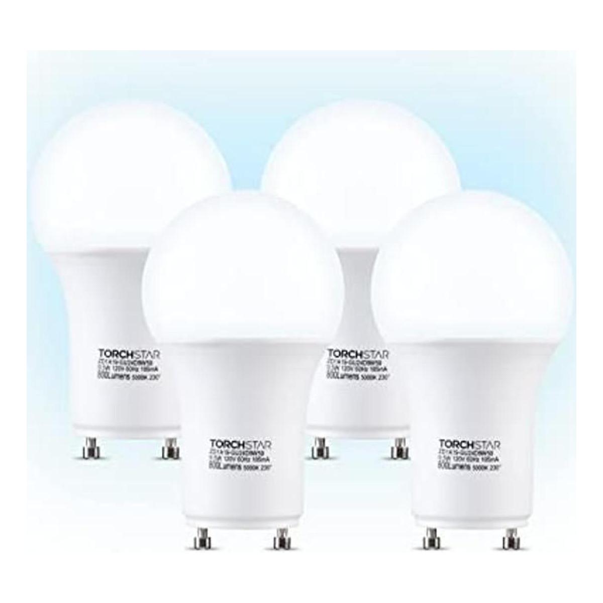 TORCHSTAR Bombilla LED regulable GU24 forma A19