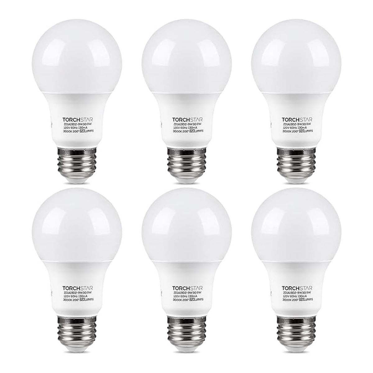 TORCHSTAR Bombillas LED A19 equivalente a 60 W