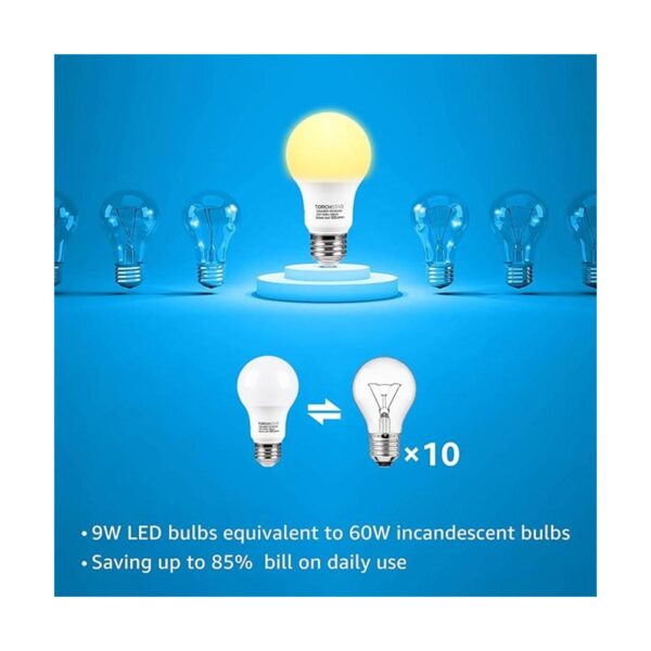 TORCHSTAR Bombillas LED A19 equivalente a 60 W_5