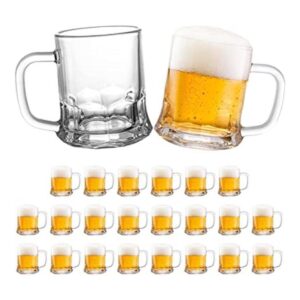 TOPZEA Juego de 24 mini tazas de cerveza taza de cerveza_1