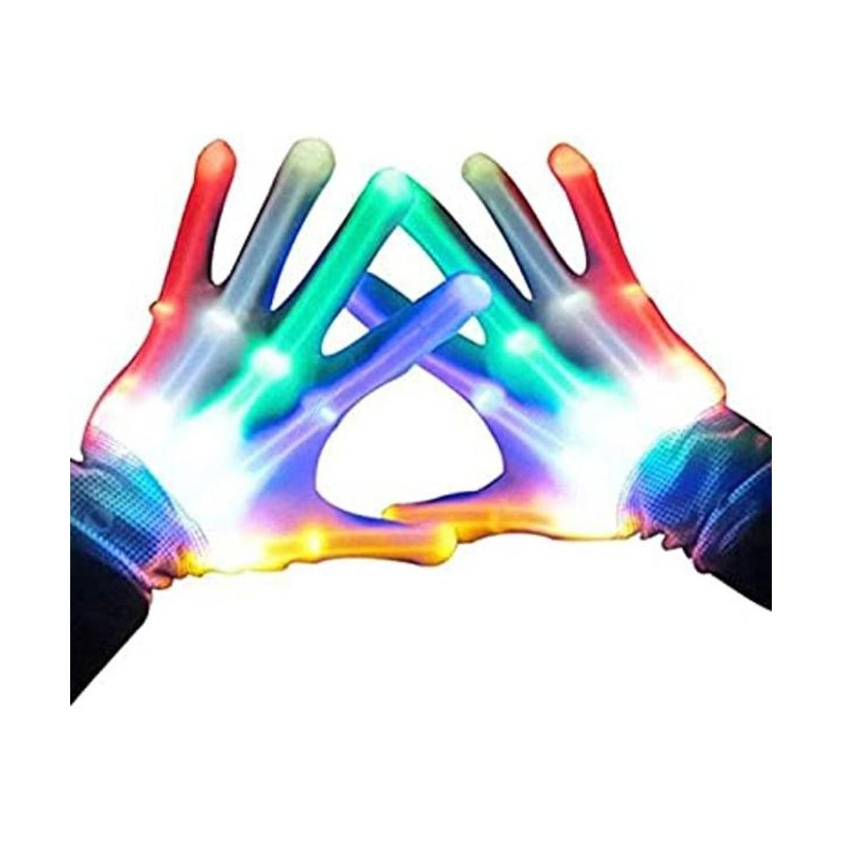 TOPTOY Guantes LED intermitentes sensacionales y
