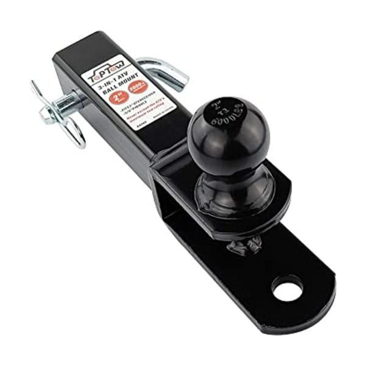 TOPTOW Soportes de bola de remolque para enganche de