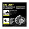 Luces antiniebla para Dodge Caravan Challenger Cargador_4