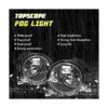 TOPSCOPE Repuesto de faros antiniebla compatibles con_2