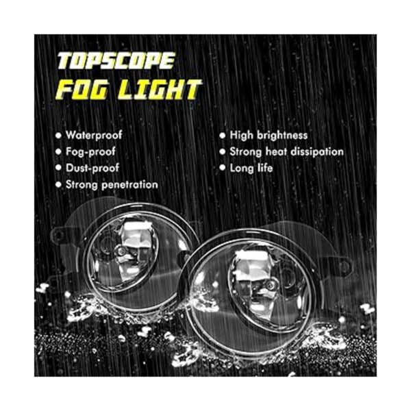 TOPSCOPE Repuesto de faros antiniebla compatibles con_2