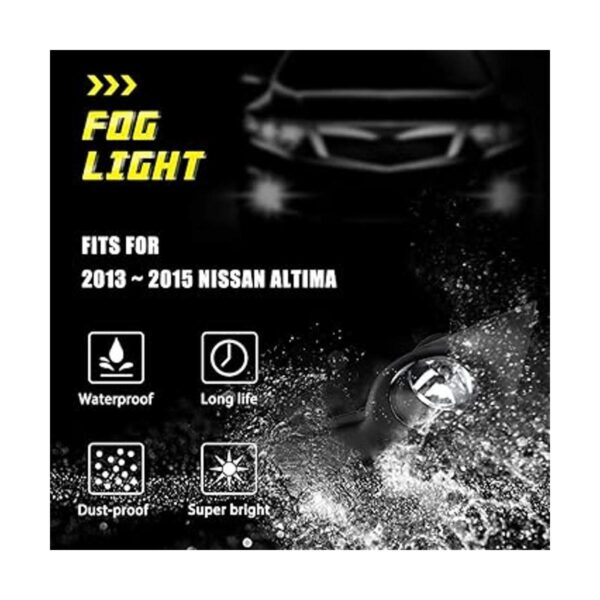 Luces antiniebla para Nissan Altima Sedan 2013 2014 2015_3