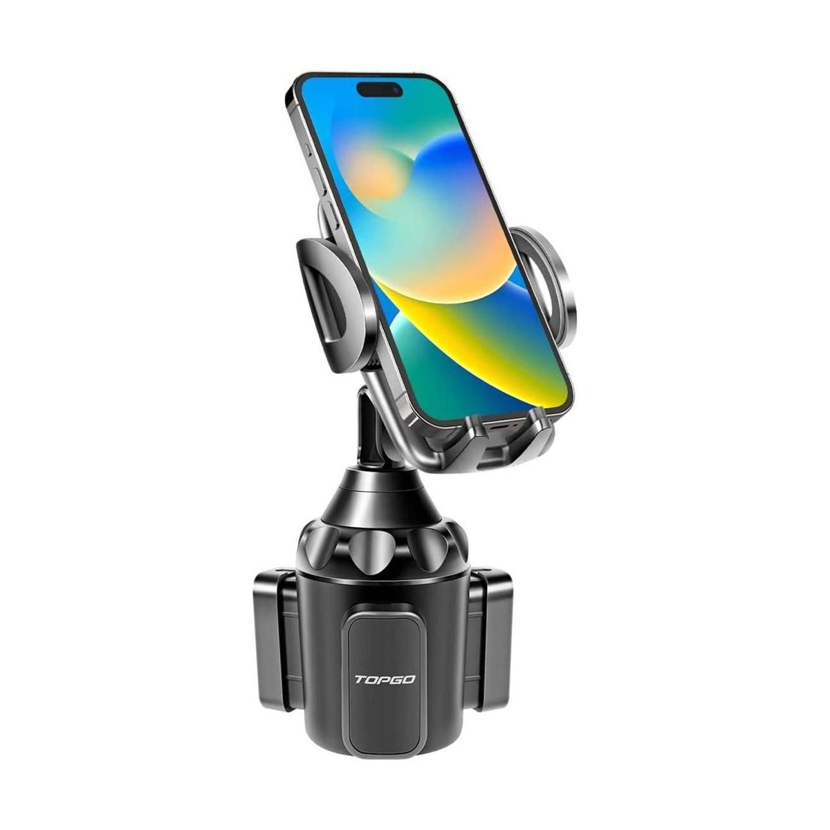 Soporte de teléfono para coche regulable para teléfonos