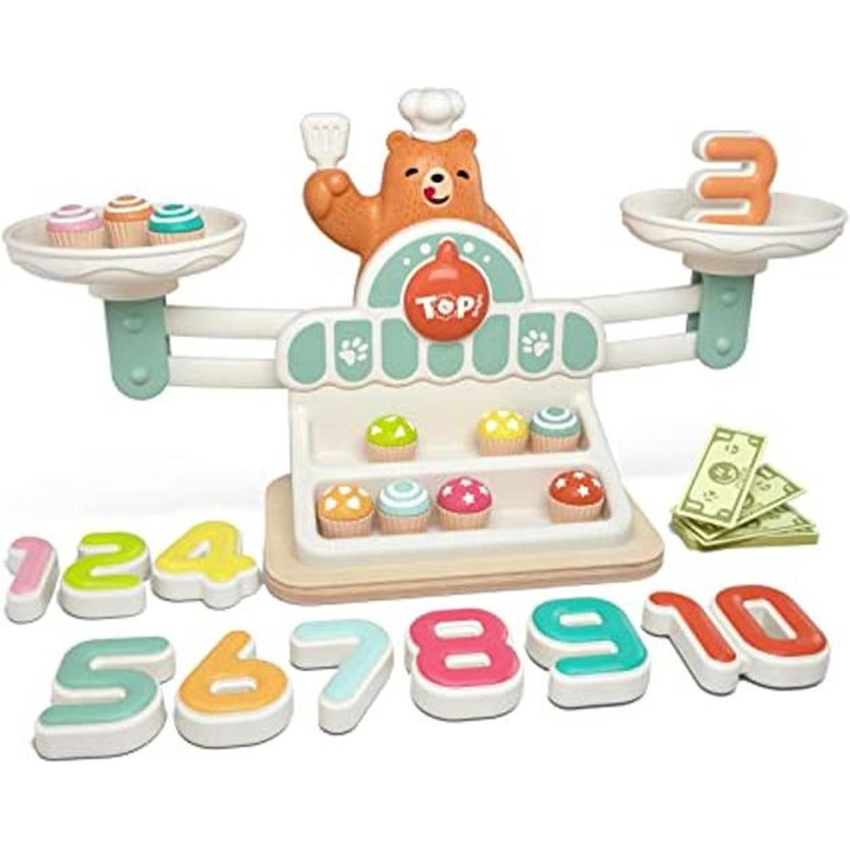 TOP BRIGHT Juego de matemáticas de equilibrio para niños