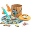 TOP BRIGHT Montessori Juego de pesca magnético de madera_1