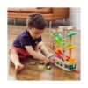 TOP BRIGHT Pista de madera para coches de juguete con 4_3
