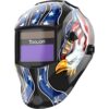 Tooliom Casco de soldadura de color verdadero_1
