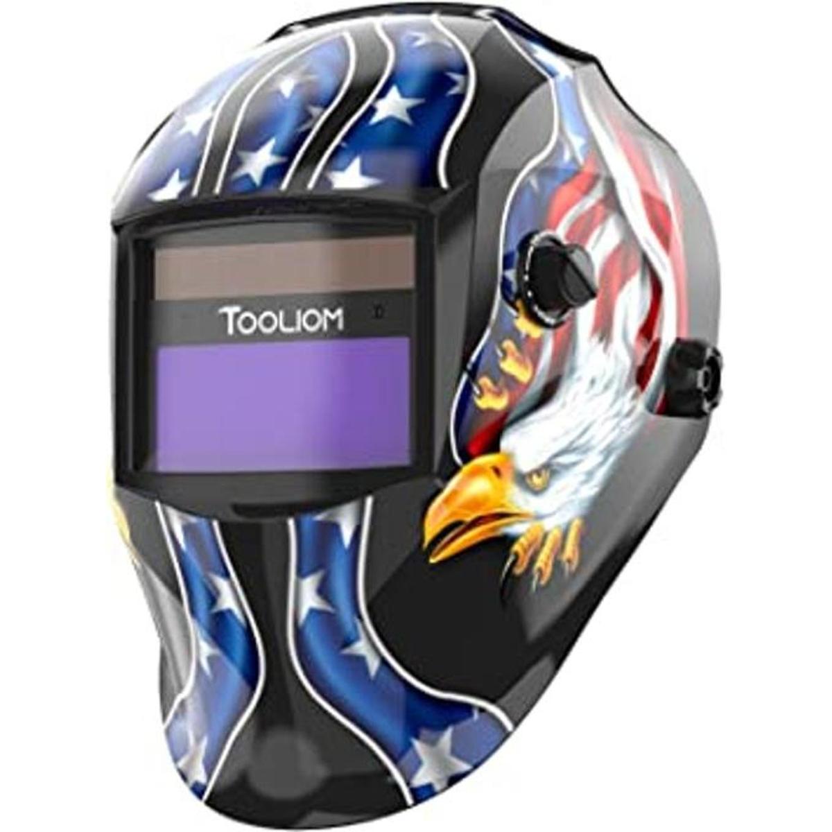 Tooliom Casco de soldadura de color verdadero