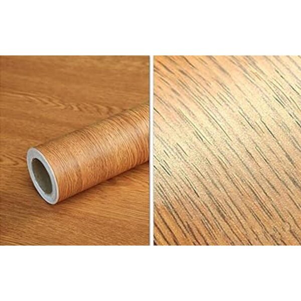 Papel tapiz de grano de madera para encimera calcomanías