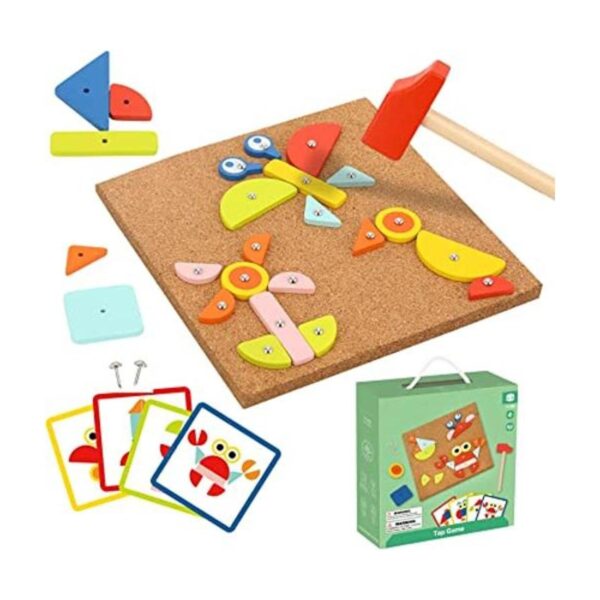 TOOKYLAND Tap Tap Games Juguetes juego de martillo y_1