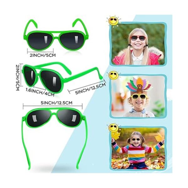 Paquete de 36 lentes de sol para niños regalos de fiesta_2