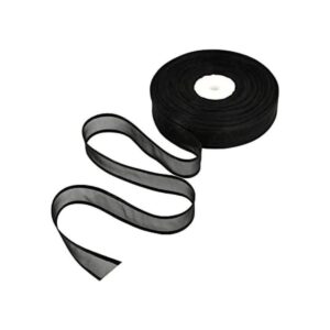 TONIFUL 1 pulgada x 25 yardas de organza transparente con_1