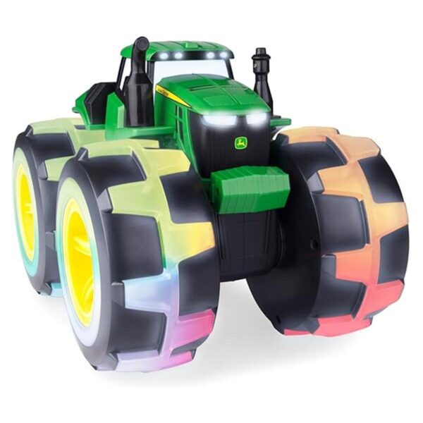 TOMY John Deere Monster pisa Deluxe Lightning Wheels Tractor_2