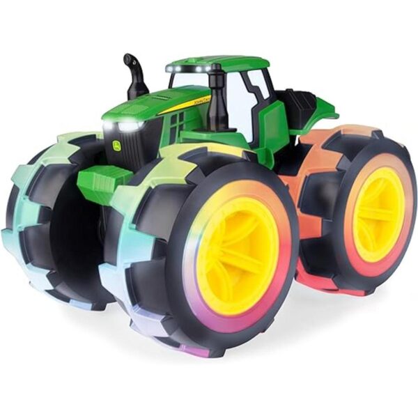 TOMY John Deere Monster pisa Deluxe Lightning Wheels Tractor_1