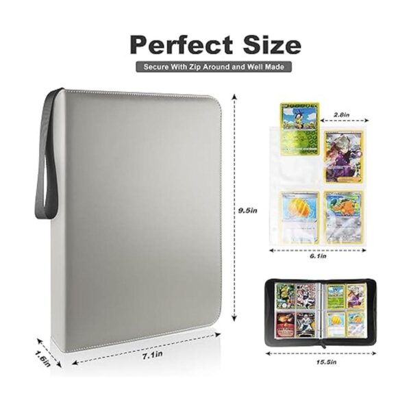 TONESPAC Carpeta de tarjetas de 400 bolsillos compatible_2