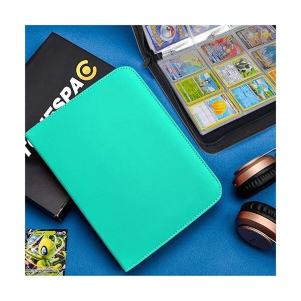 Carpeta de 9 bolsillos con 900 tarjetas compatible con_6