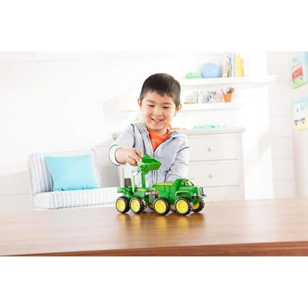 John Deere Sandbox Toys Camión volquete y tractor de