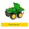 John Deere Sandbox Toys Camión volquete y tractor de