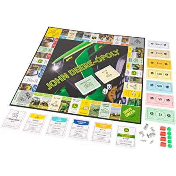 Tomy John Deereopoly Un divertido giro de granja a un_1