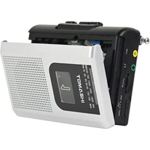 TOMASHI Cassette Player Tape Recorder FM AM Radio with_1