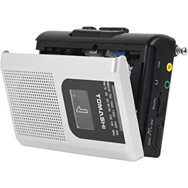 TOMASHI Cassette Player Tape Recorder FM AM Radio with_1