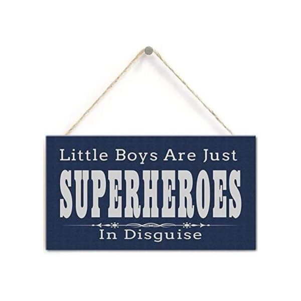 Placa decorativa de TOMATO FANQIE Little Boys are Just_1