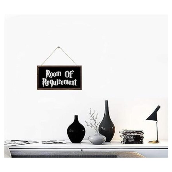 Room of Requirement Wizardry Placa colgante mágica para_6