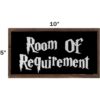 Room of Requirement Wizardry Placa colgante mágica para_2