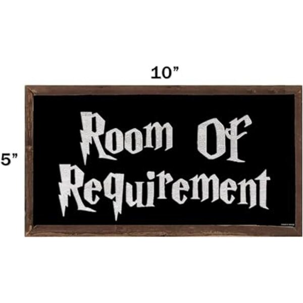 Room of Requirement Wizardry Placa colgante mágica para_2