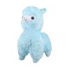 TOLLION Cuddly Juguete de cordero de llama de alpaca azul_1