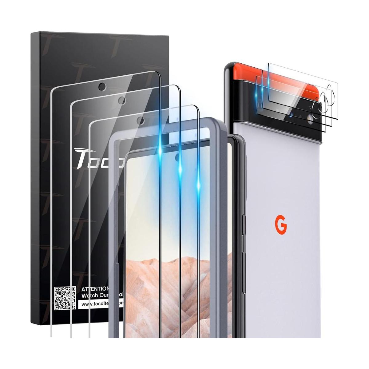 TOCOL Paquete de 33 Compatible con Google Pixel 6 5G de