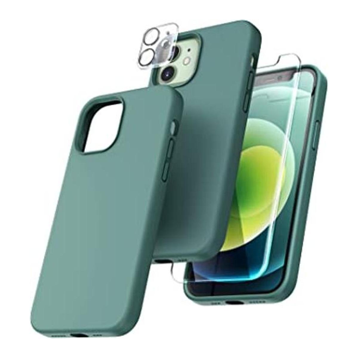 TOCOL 5 en 1 Funda diseñada para iPhone 12 y iPhone 12